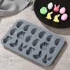 Multifunctional Easter Silicone Mold Non-stick Baking Mould Chocolate Cookie Mold  Kitchen