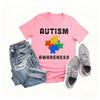 Autism Shirt Autism Awareness Month Gift Autism Awareness Shirt Crew Neck Outdoors High Quality Cotton Shortsleev Fashion Tees