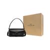 New COACH Tabby Pebbled Leather Portable Crossbody Bag, Shoulder Bag Medium Size Women's Pure Black CH857-V5BLK