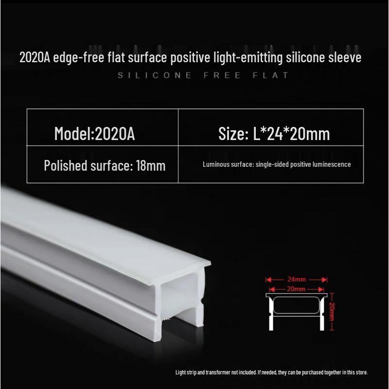 Flexible Silicone Sleeve LED Strip Light for Seamless Hidden Installation in Living Room