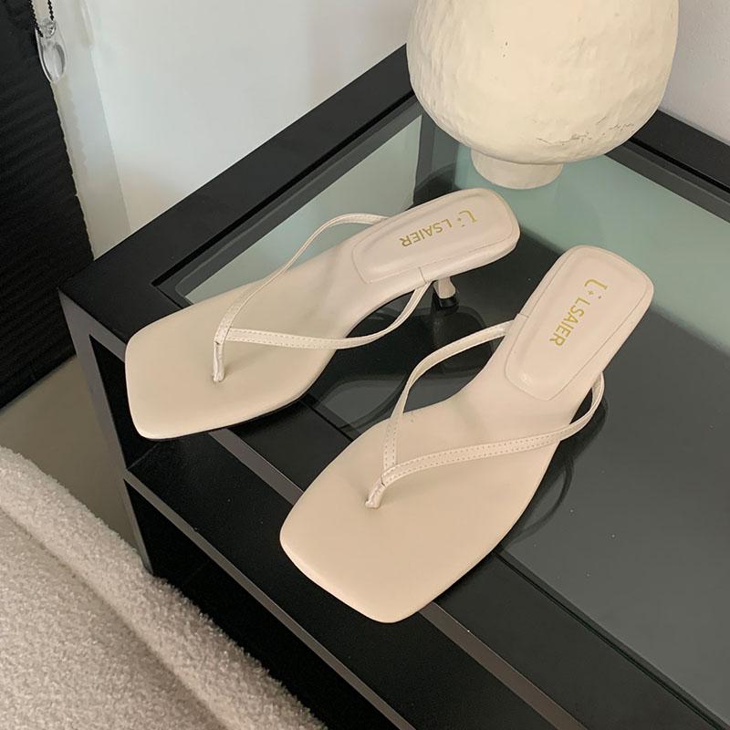 

Мода Мода Квадратный Носок Женские Средние Каблуки Тапочки Обувь Весна Лето Женские Шлепанцы Слайды Сандалии Женские Тапочки на Каблуке Туфли-лодочки 35 бежевый