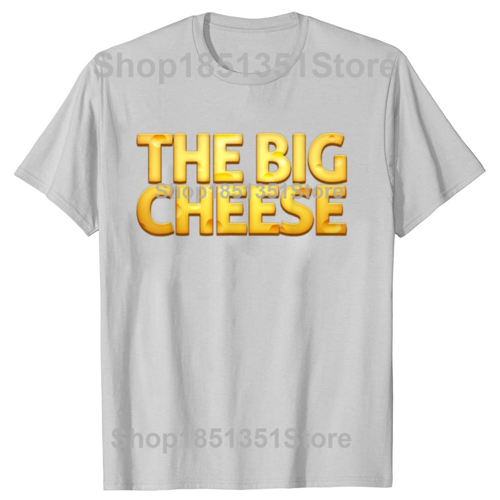 The Big Cheese Funny Birthday Gift For Vegan Fiend Graphic Tshirts Men Womens Fashion Casual Cotton Loose Oversized T Shirt
