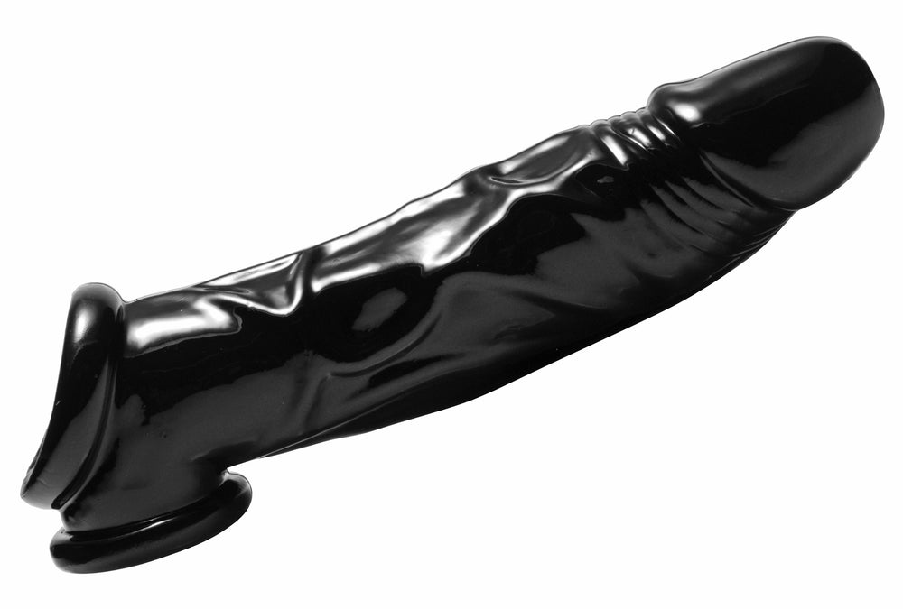 Penile Sleeve 21 X 5cm Black - Master Series - Ballstretcher