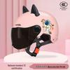 Adjustable 3C Electric Bike Helmet: Lightweight, Cute Design for Men & Women, All-Season Sun Protection