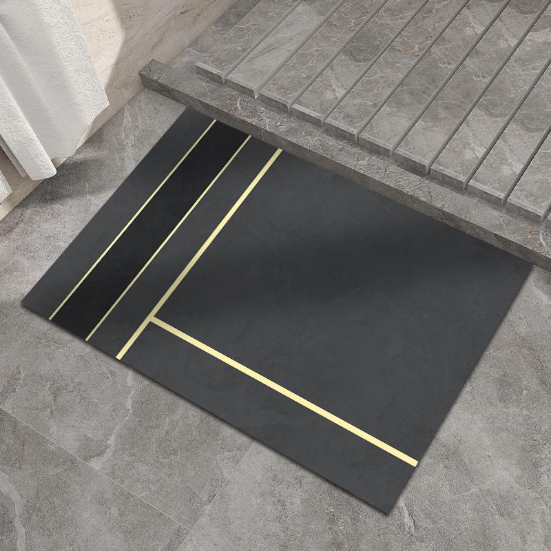 

Коврик Nordic Wind Diatom Mud, нескользящий и грязный, для унитаза, впитывающий, быстросохнущий, можно резать, коврик для ног 40 * 60Cm