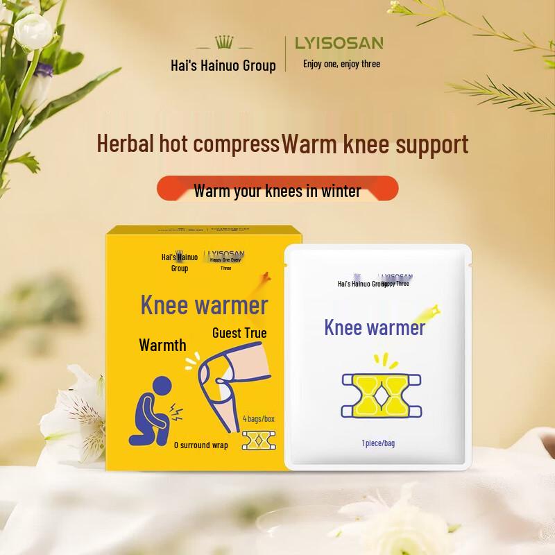 Haishi Hainuo Warming Knee Patches, 4 Count