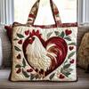 Chick Print Quilted Tote Bag Crossbody Medium Size Street Style Daily Use