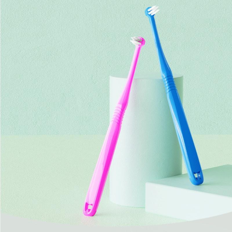 1Pcs Toothbrush Single-Beam Tufted Brush End Tuft Tapered Toothbrush Single Compact Interdental Interspace Brush Cleaning Tools