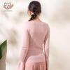 Sinoford Women's 100% Wool Slim Fit Sweater
