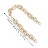 Women Girls Acrylic Handbag Bag Straps Purse Chain Shoulder Bag Accessories Replaceable Bag Chain