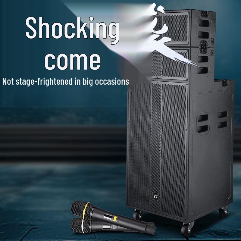 HuiDu DM-1000W Professional Portable PA System Speaker (CN version)