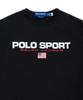 POLO RALPH LAUREN Classic Fit Polo Sport Jersey T-Shirt - Black