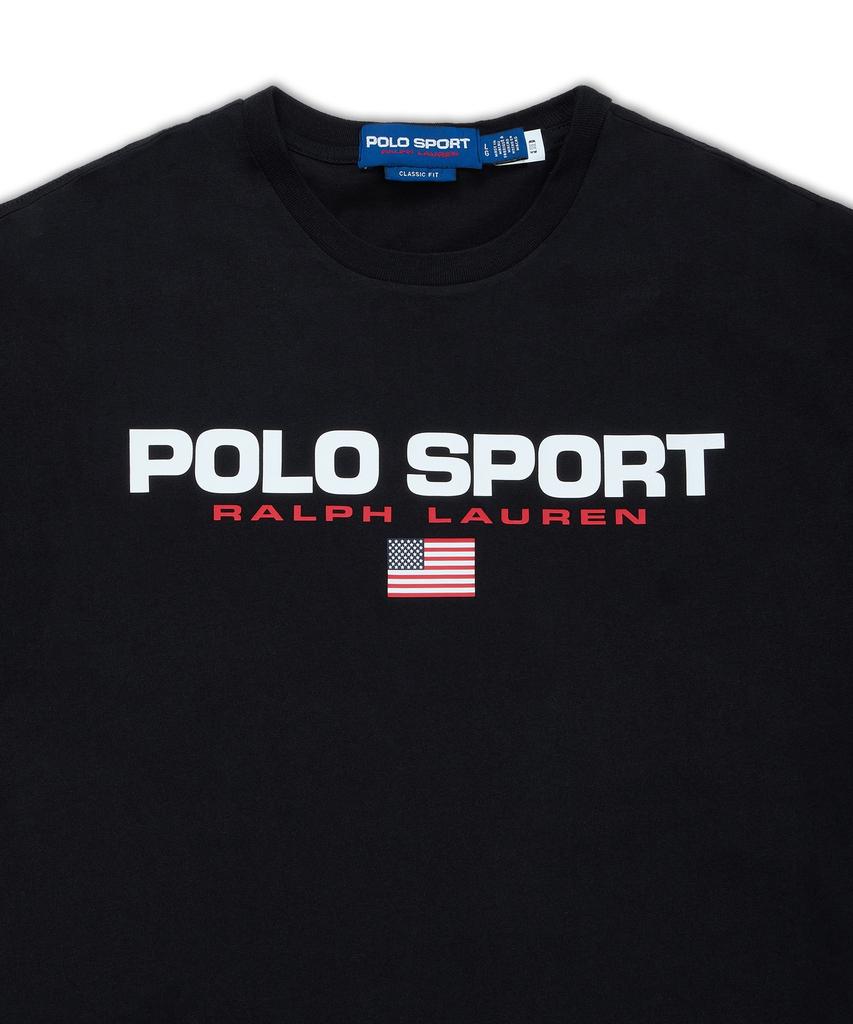 POLO RALPH LAUREN Classic Fit Polo Sport Jersey T-Shirt - Black