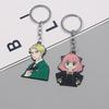 Spyxfamily Metal Keychain With Cartoon Characters For Kids And Teens