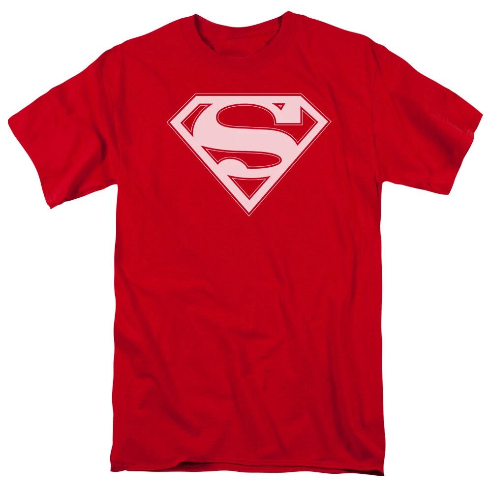 

Superman Red & White Shield T-Shirt - Regular or Tank - to 5X S