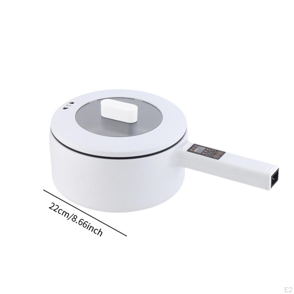 Electric Cooker, Ramen Multifunctional Wok Rice Cooker Skillet for Fry