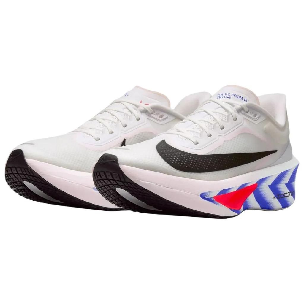 Nike Tênis de Corrida Zoom Fly 6 Unissex Branco/Preto/Vermelho/Azul II7285-100