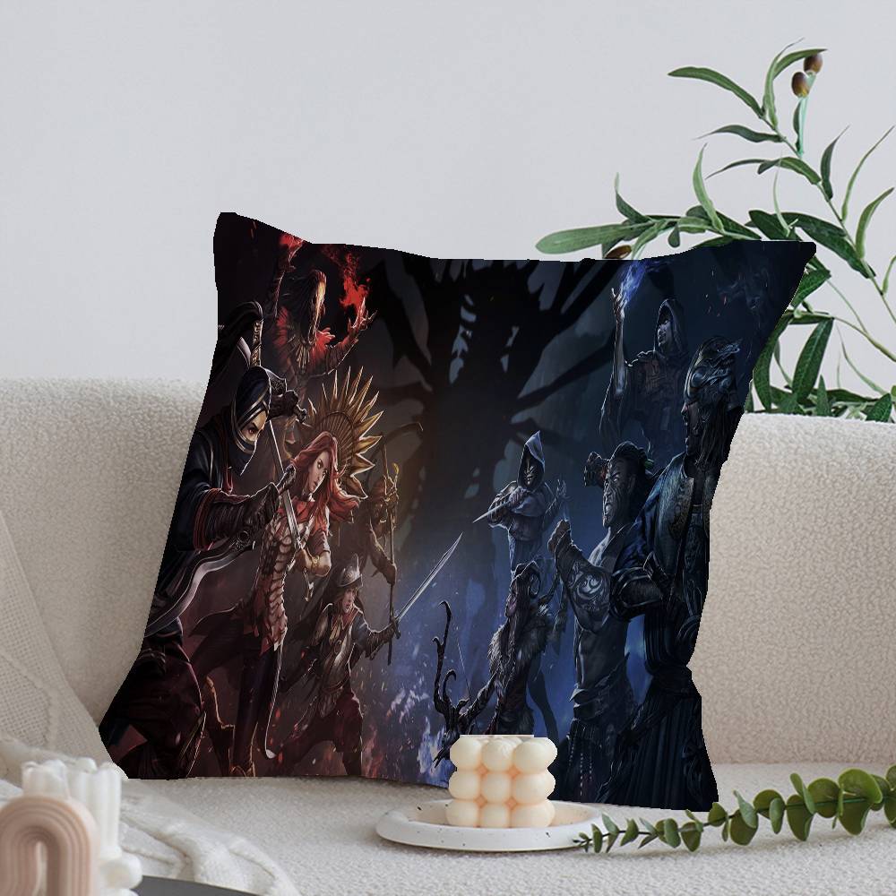 P-Path O-Of E-Exile Personalized Pillow Cover Kids Bedroom Wild Party Decor Pillowcase kid Birthday shower Gift