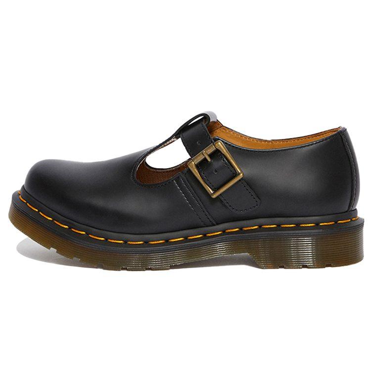 Dr.Martens Core Polley T Leather Casual Shoes Women's Black 14852001