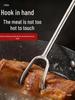 Stainless Steel Braised Meat Hook with Knife Handle - High Temperature Resistant for Kitchen Use