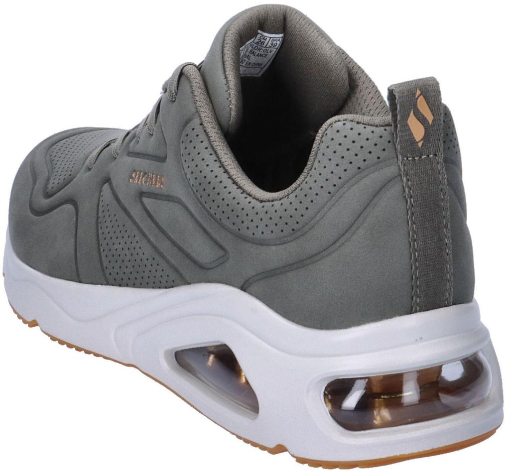 Skechers Tres-Air Uno - Ah-Mazing Женские кроссовки зеленого цвета