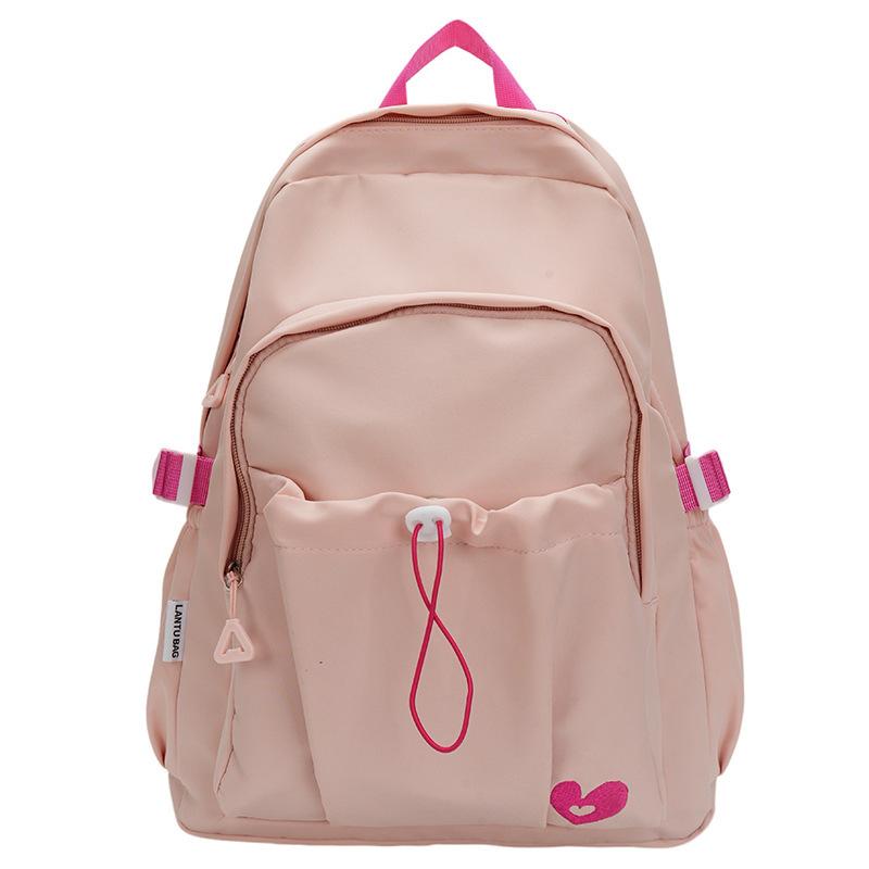 Schoolbag Trend Backpack Girls Large Capacity ins Japanese Campus Simple Versatile High School Student Fashion Schoolbag Backpack