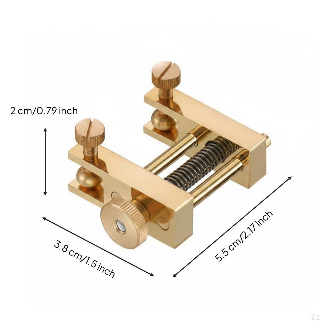 Violin Seam Clamp single Sided Clamping Crack Repair Tool Sturdy and String Instrument for