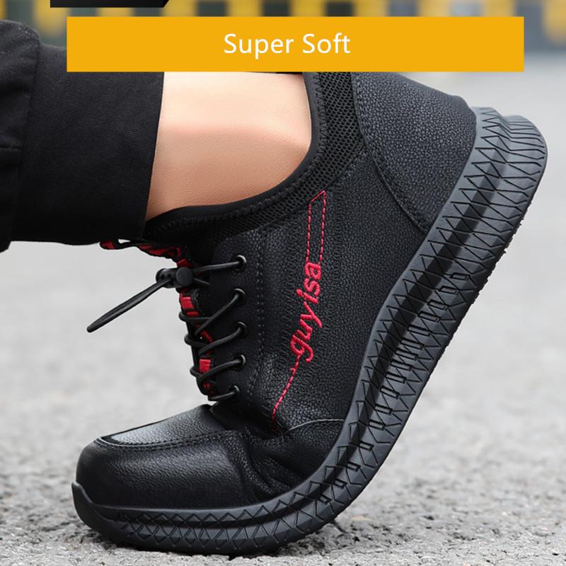 Waterproof Work Shoes Lightweight Safety Shoes Security Shoes for Men Anti Puncture Anti-slip Work Shoes Work Protection Shoes