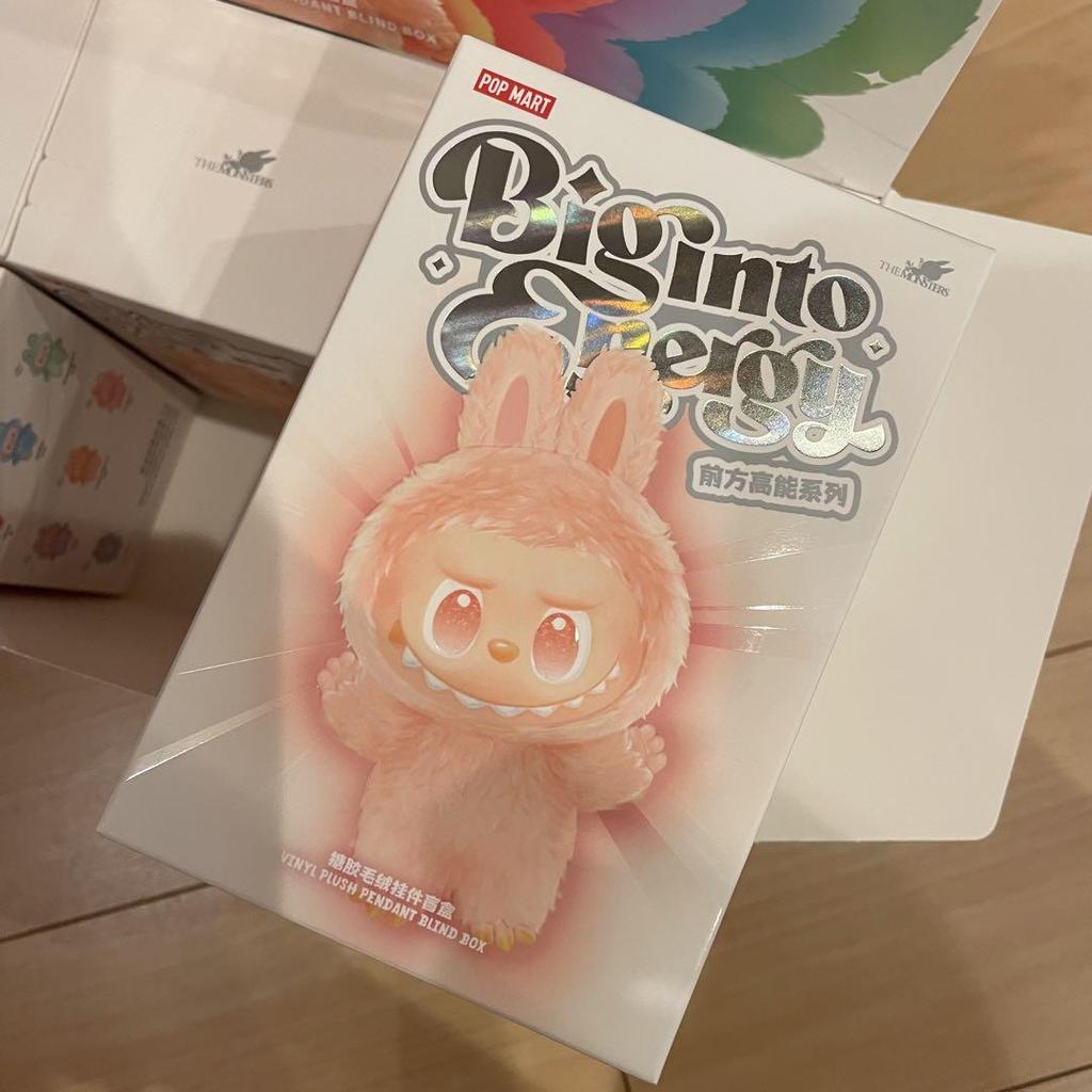 [USED] Genuine Labubu Big Into Energy 1 Box HAPPINESS