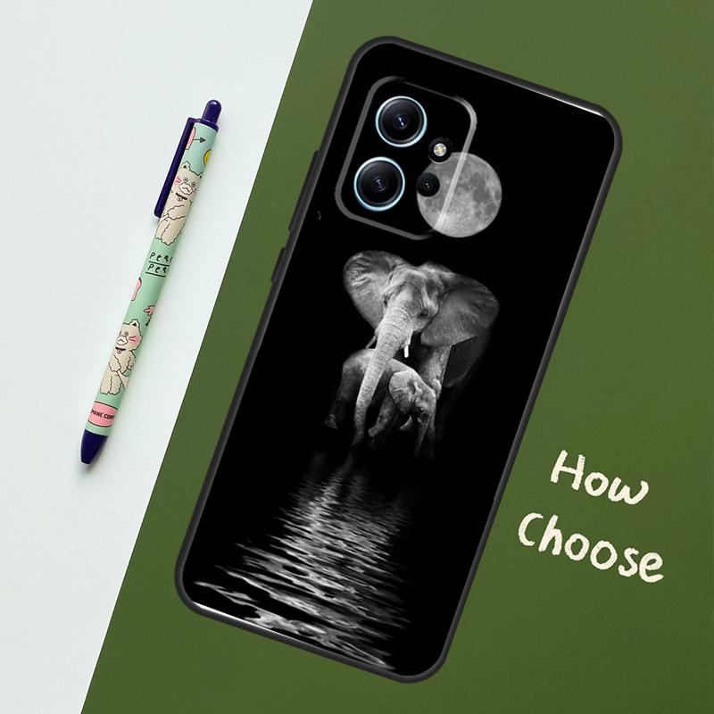 Elephant Baby Nature Case For Xiaomi Redmi Note 14 9 10 11 12 13 Pro 12S Cover For Redmi 15 13C 12C 10C 14C 15C