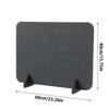 40x60cm Desk Screen Felt Baffle Anti-foam Sound-absorbing Partition Board Student Desk Polyester Fiber Isolation Board