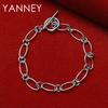 925 Sterling Silber 8 Zoll Exquisites Klassisches Armband Damen Modeaccessoire Hochzeitsfeier Gastgeschenk Schmuck