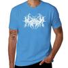 T-shirt banda Black Metal Asagraum nere top carini Camicetta Abbigliamento uomo