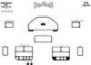 Panel Overlays (1991-1996) Aluminum for Peugeot 106