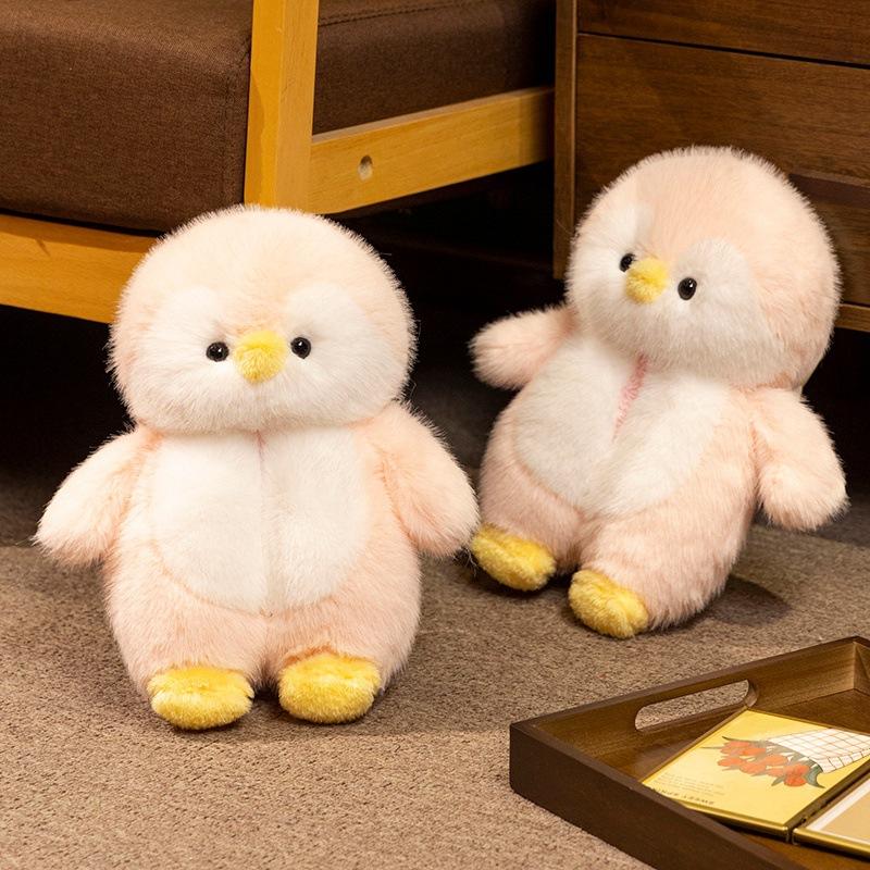 Unisex Penguin Slippers Plush and Adorable Home Slippers Thick-Soled Warm Winter Indoor Slippers