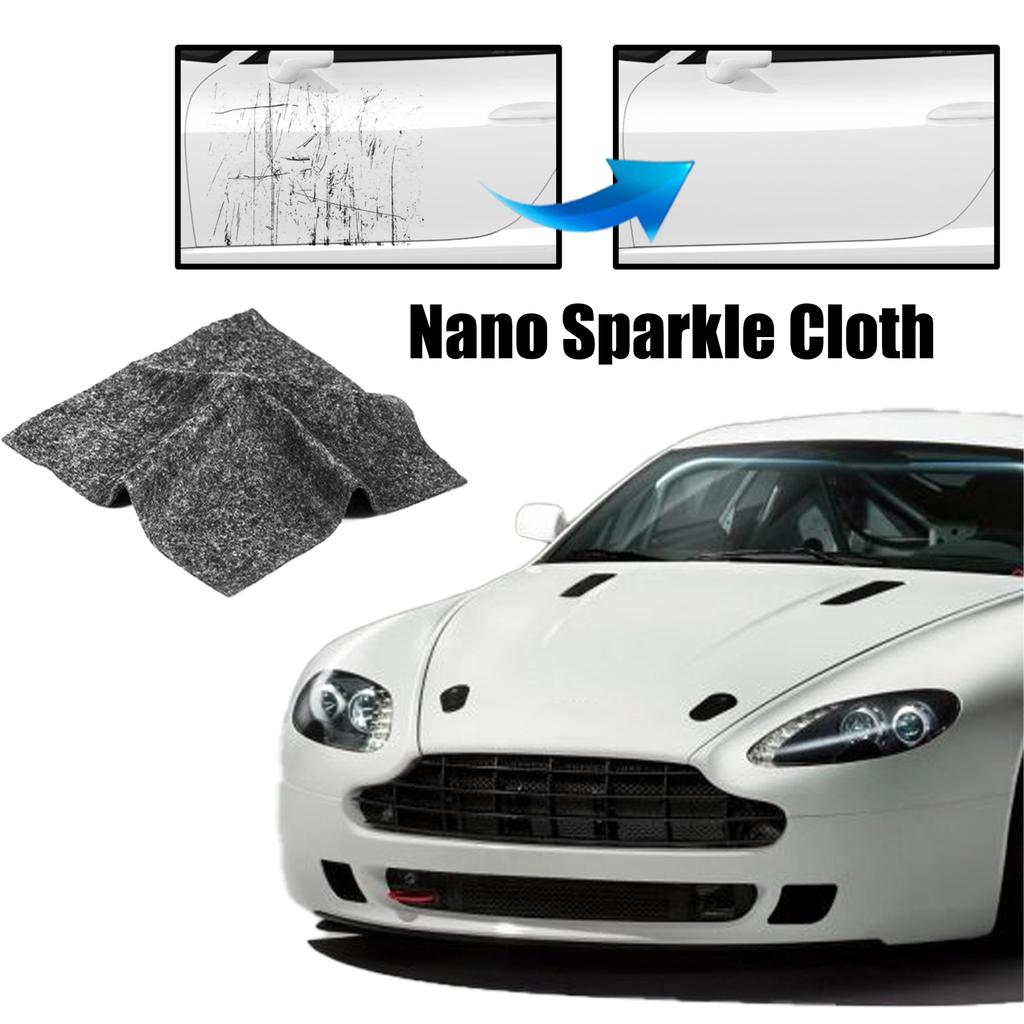 Nano Sparkle Tuch zum Entfernen von Kratzern am Auto Tuch Auto Metalloberfläche Sofortiges Poliertuch Kratzerentferner Für Autozubehör