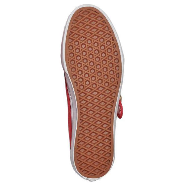 Vans Mary Jane Canvas Tomato Canvas Upper with Strap Closure Women Red VN000CRRH2D