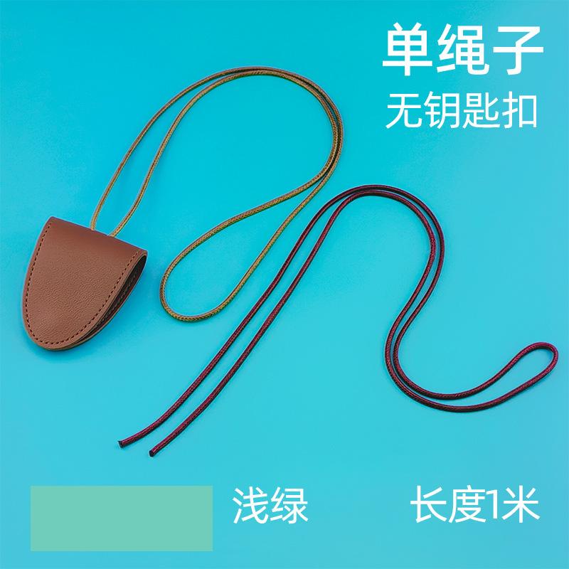 Solid Color Mobile Phone Lanyard Wax Line Long Multi-Color Anti-Lost Rope Versatile Glasses Clip Change Bag Necklace Lanyard