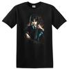 Wednesday Addams Cellist Portrait T Shirt Gothic Music Fan Art Tee
