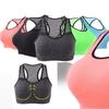 Sports Bra Womens Crop Tops High Impact Push Up Wireless Fitness Padded Vest
