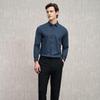 EMZ Men's Premium Modal Business Long Sleeve Shirt