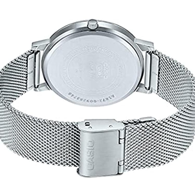 Casio Standard Series Classic Pointer Date Display Large Dial Quartz Movement Watch Men Watches White MTP-B100M-7EVDF