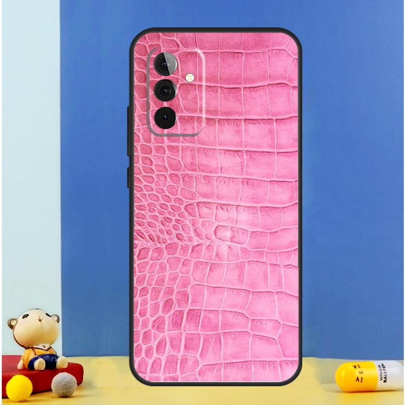 Crocodile Pattern Print Case For Samsung Galaxy A54 A34 A14 A13 A23 A33 A53 A52 A32 A12 A56 A36 A16 A15 A35 A55 A17
