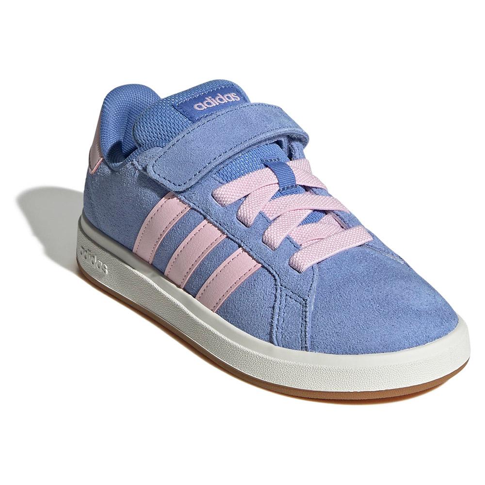 adidas Grand Court 00s El C Sneakers Suede Blue