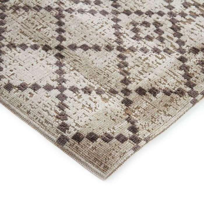 Living Room Rug Berber Style Beige 160x230