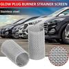 6Pcs Car Heater Accessories Car Glow Plug Burner Strainer Screen Filter Mesh For Diesel Air Parking Heater Heating Parts