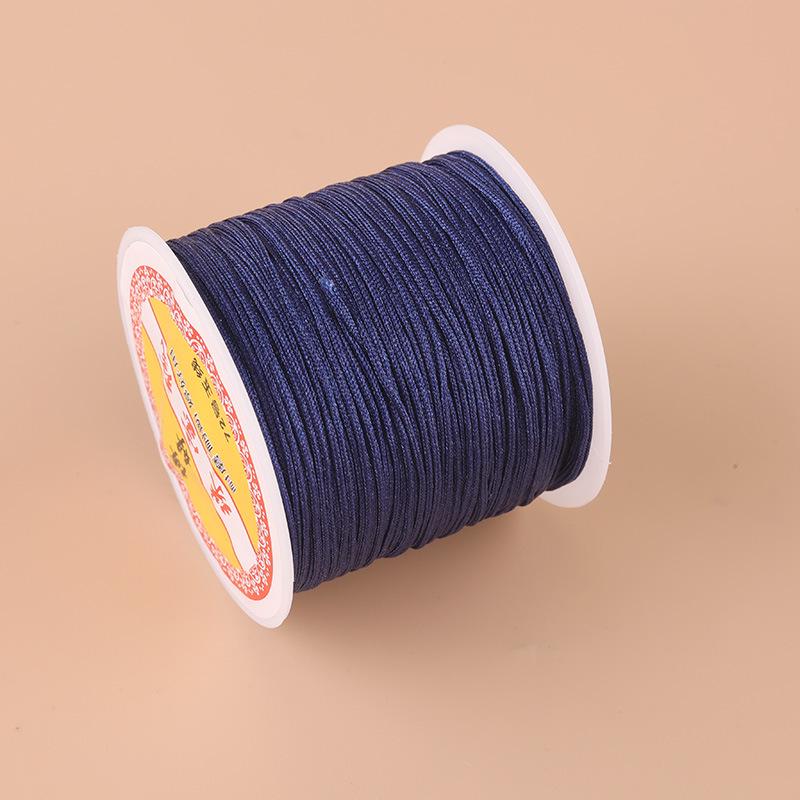 Boting Jade No. 72 0.8mm Nylon Thread for DIY Braided Cord Bracelet Weaving and Pendant Making.