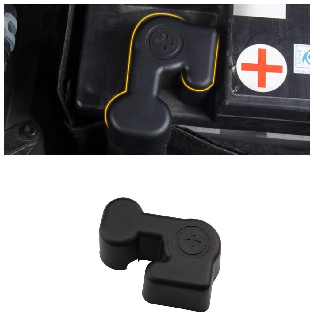 ABS Car Engine Battery Positive Negative Protector Cover Cap for Volkswagen VW Golf 7 MK7 2013-2019 Accessories