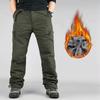 Herren Übergröße Baumwoll-Arbeitshose mit Samtfutter - Herbst/Winter-Kollektion