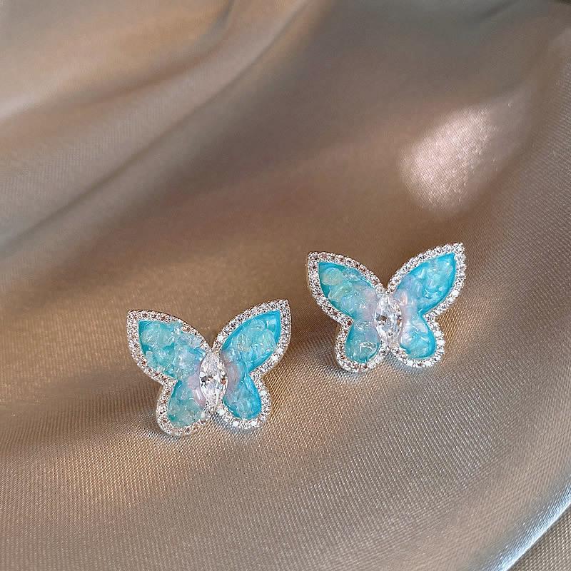 

Серьги-капли Бабочка Изысканный темперамент Универсальные серьги Мода Индивидуальность Продвинутое чувство Нишевые серьги Женские